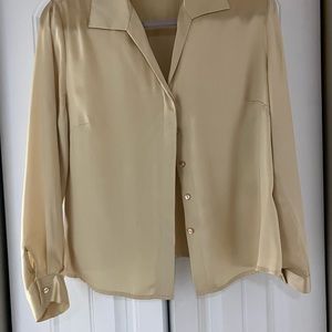 Peter Nygard SILK Blouse - Golden - Size 12